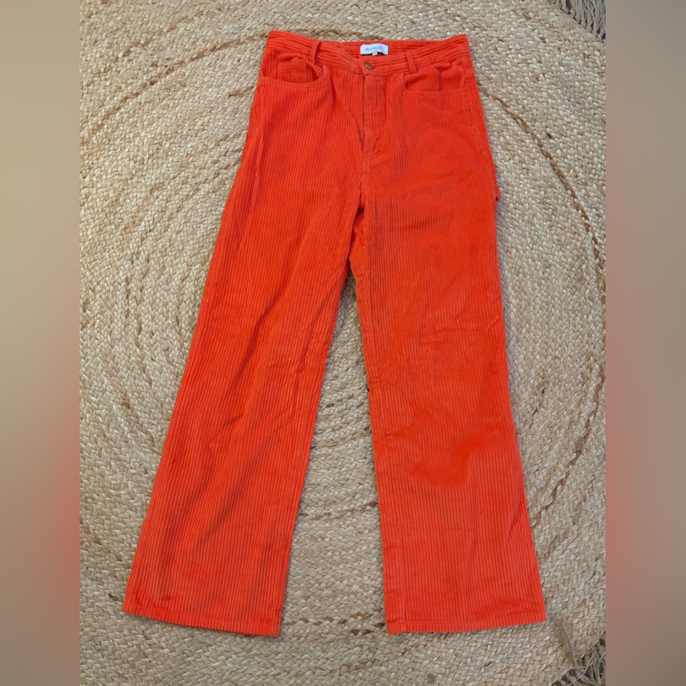 Rowie the Label Orange Corduroys